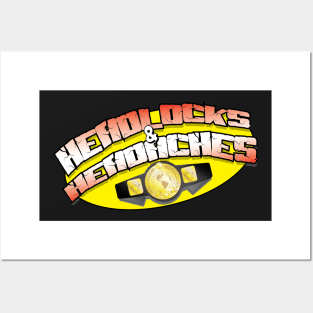 Headlocks and Headaches Logo Posters and Art